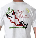 Just Chilling Chile Pepper Tee Shirt